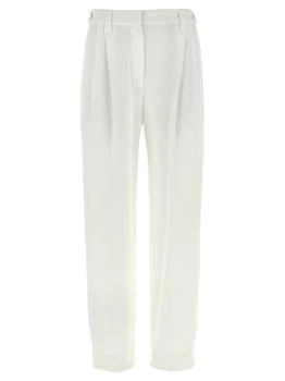 Brunello Cucinelli | Brunello Cucinelli High-Waisted Straight Leg Pants