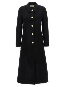 Tory Burch Single-Breasted Mid-Length Coat