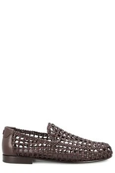 Fendi | Fendi Woven Slip-On Loafers