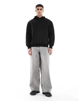 ASOS DESIGN super baggy fit jeans in vintage grey wash