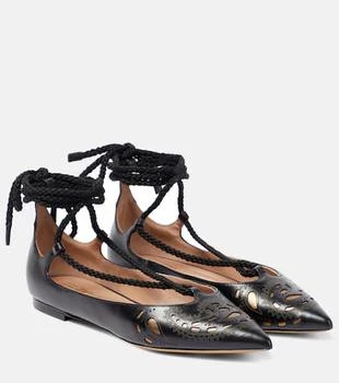ETRO | Perforated leather ballet flats