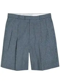 Givenchy | Checked cotton shorts