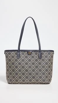 T Monogram Small Zip Tote