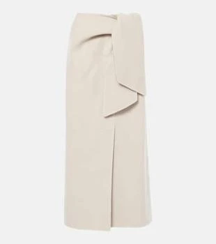 Max Mara | Zuppa wool and cashmere wrap skirt