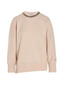 Stella McCartney | Stella McCartney Falabella Chain Detailed Crewneck Sweater