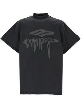 Balenciaga | Balenciaga 3b Liquefied Oversized T-Shirt