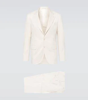 Brunello Cucinelli | Cotton and cashmere-blend suit