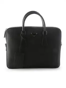 Prada | Prada Logo Plaque Laptop Bag
