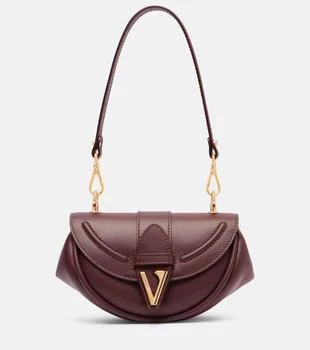 Versace | Virtus Small leather shoulder bag