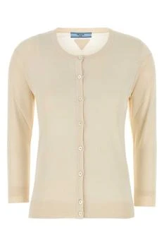 Prada | Prada Long Sleeved Knitted Cardigan