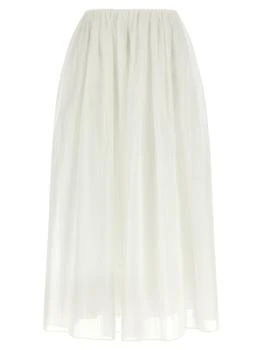 Brunello Cucinelli | Brunello Cucinelli Elastic Waistband Layer Skirt