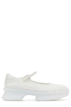 Prada | Prada Round-Toe Mesh Ballerinas
