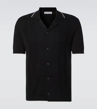 Brunello Cucinelli | Knitted cotton shirt