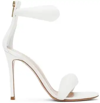 Gianvito Rossi | White Bijoux Heeled Sandals