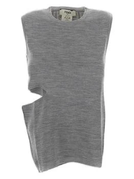 Fendi | Fendi Sleeveless Reversible Knitted Top