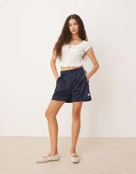 adidas Originals Firebird shorts in navy