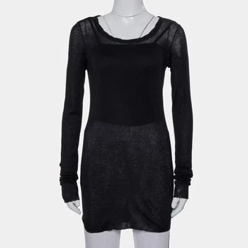 Rick Owens | Rick Owens Black Knit Forever Tunic Top M