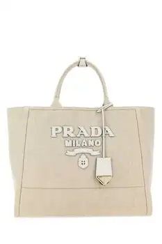 Prada | Prada Logo-Appliqué Large Top Handle Bag