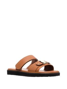 Salvatore Ferragamo | Women's Vara Touch Strap Sandals In Beige Brown