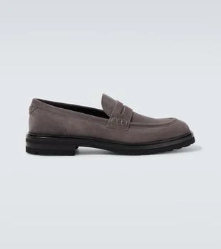 Dolce 
Gabbana | Altavilla suede penny loafers