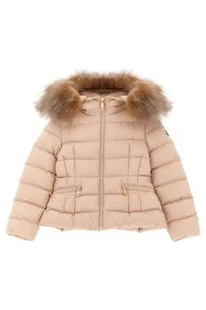 Moncler | Moncler Enfant Boedette Hooded Shearling-Trimmed Down Jacket