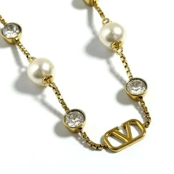 Valentino | Metal Rhinestone Necklace (Pre-Owned)