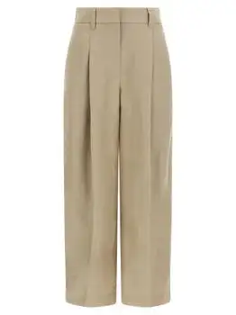 Brunello Cucinelli | Brunello Cucinelli Pleated Wide-Leg Pants