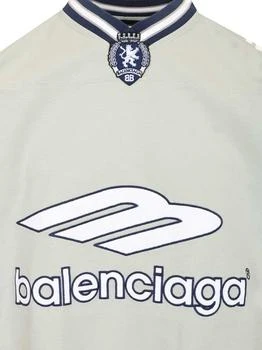 Balenciaga | Balenciaga 3B Football Oversized V-Neck T-Shirt