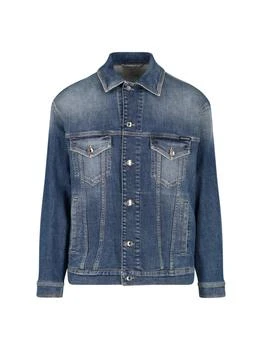 Dolce & Gabbana | Dolce & Gabbana Collared Button-Up Denim Jacket