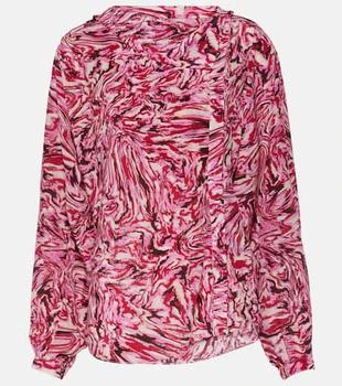 Isabel Marant | Tiphaine printed silk blouse