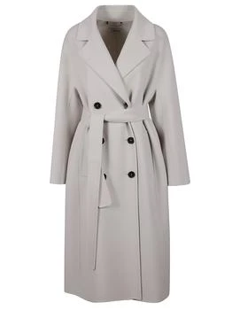 Max Mara | 'S Max Mara Paul Double-Breasted Belted Coat