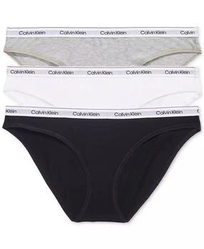 Calvin Klein Women's Modern Logo Bikini Underwear 3-Pack QD5207