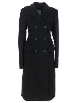 Max Mara | Sportmax Morgana Double-Breasted Long-Sleeved Coat