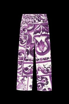 Dolce & Gabbana | Dolce & Gabbana Majolica Printed Trousers