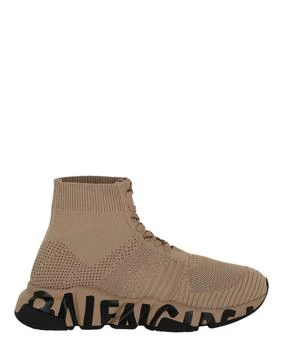 Balenciaga | Speed 2.0 Lace-up Graffiti Recycled Knit Sneakers