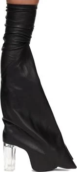 Rick Owens | Black Temple Taco Kiss Tall Boots