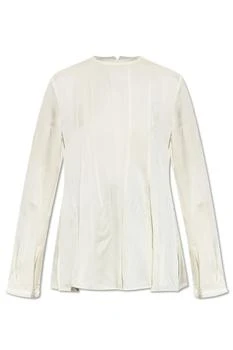 Jil Sander | Jil Sander Envers Satin Crewneck Top