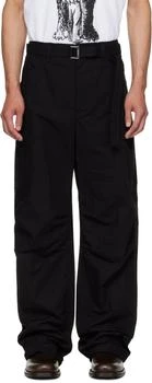 Sacai | Black Ripstop Cargo Pants