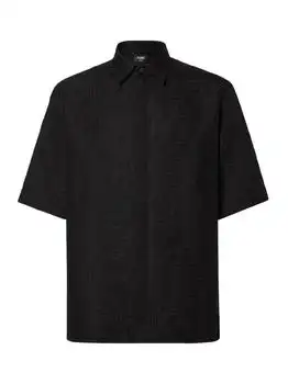 Fendi | Fendi FF Jacquard Short-Sleeved Shirt