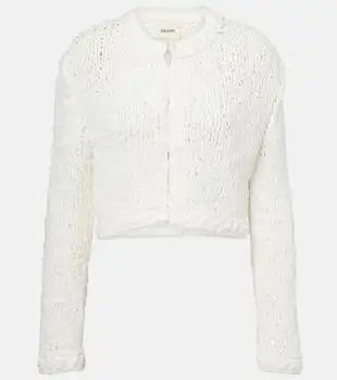 Khaite | Genevieve open-knit cardigan
