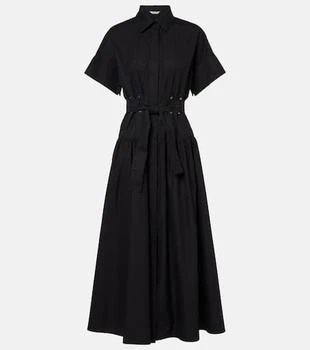 Max Mara | Agoraio pleated cotton shirt dress
