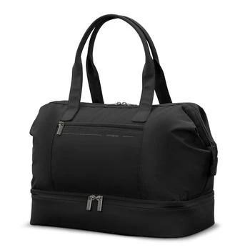 Samsonite Samsonite Better Than Basics Weekender Duffle – Drop Bottom Travel Bag with 14” Laptop Compartment, SmartSleeve™