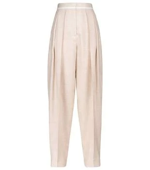 Stella McCartney | Ariana pleated wide-leg pants