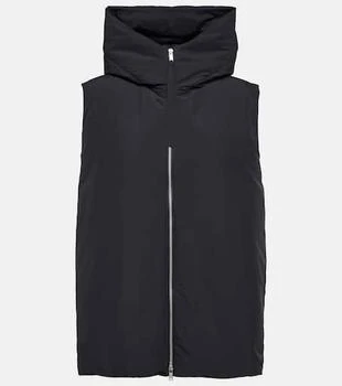 Jil Sander | Oversized hooded down vest