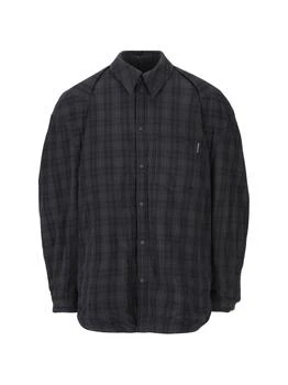 Balenciaga | Balenciaga Checked Buttoned Shirt
