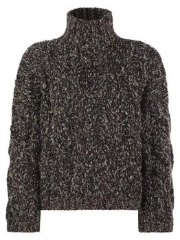 Brunello Cucinelli | Brunello Cucinelli Turtleneck Braided Sweater