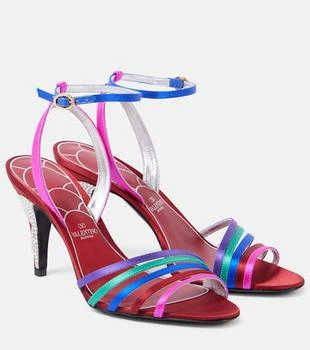Valentino | Ladycrush embellished leather sandals