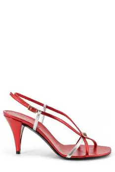 Versace | Versace Valentina Metallic Sandals