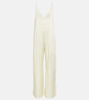 Jil Sander | Scalloped crêpe jumpsuit
