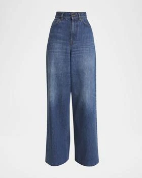 Chloé | Wide Leg Denim Trousers